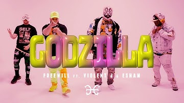 FREEWILL - "GODZILLA" FT. VIOLENT J & ESHAM PROD. SEBKI (OFFICIAL VIDEO)