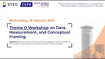 STEG Theme 0 Workshop - Wednesday 10 January, 2024