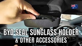 BYD Seal Accessories Part 1: Sunglass Holder Screen Protector Storage