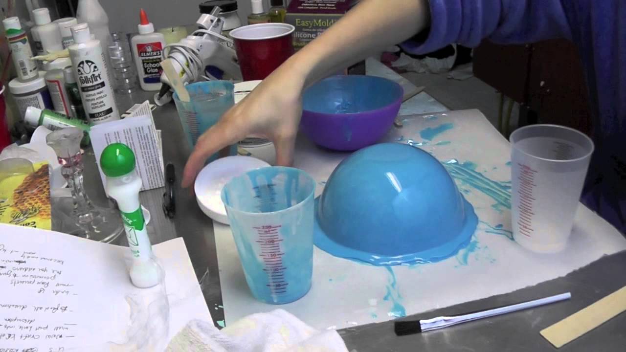 Silicone Mold Making Tutorial - How To DIY Resin Molds 