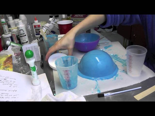 How to Make a Silicone Bowl Mold Craft Tutorial 