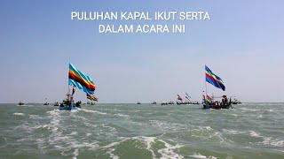 Pesta Laut lomban Larung sesaji Gegunung wetan Rembang