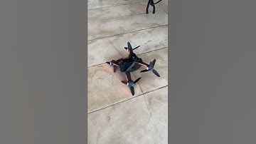 Dji Fpv Turtle mode test in slippery floor