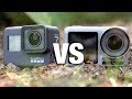 GOPRO HERO7 BLACK VS DJI OSMO ACTION - welche ist besser ??? RockSteady vs Hypersmooth // 4K 60 FPS