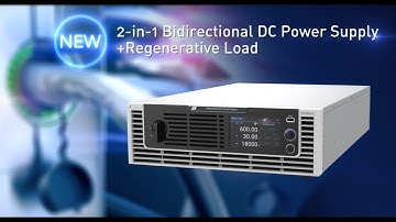 Bidirectional DC Power Supply Model 62000D Series
