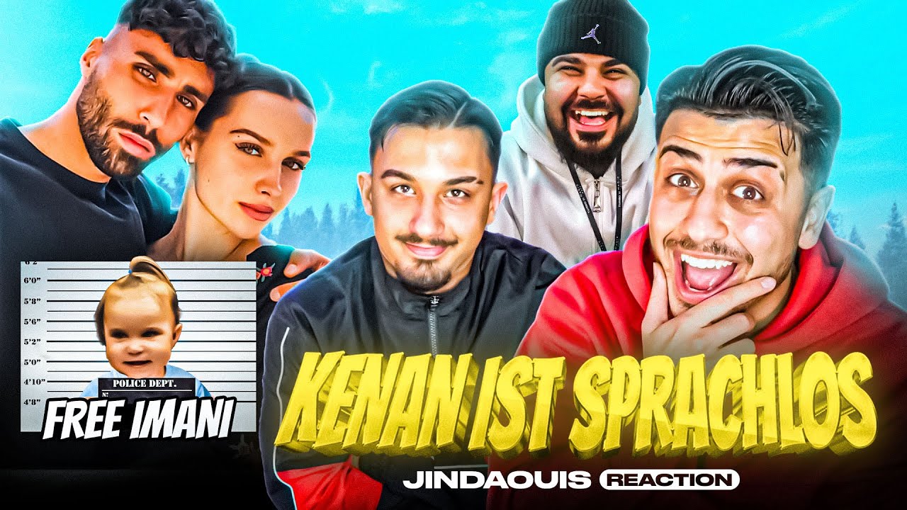 KENAN REAGIERT DAS ERSTE MAL AUF JINDAOUIS 🤩 Nader & Louisa Reaction