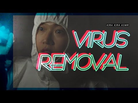 ASMR Roleplay 인류를 위협하는 바이러스 제거 현장! Virus removal Roleplay by Team KIRAKIRA.