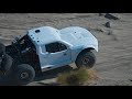 Chasing trophy trucks down via helicopter
