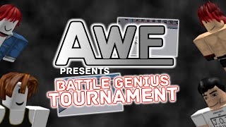 AWF: Battle Genius Tournament