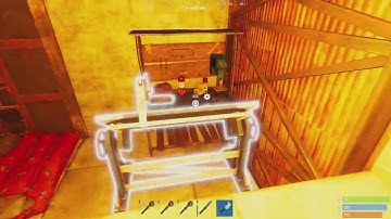 Half a box of guns from eco raid #Rust