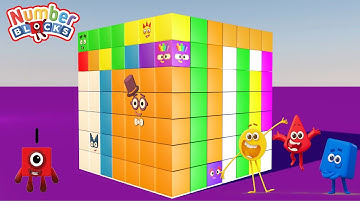 Looking for Numberblocks Cube 7x7x7 is GIANT Numberblocks 343 Number Pattern