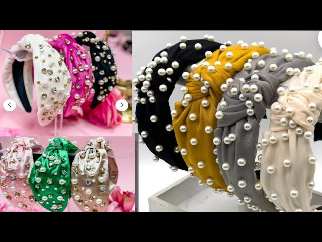 knotted headband tutorial/how to make knotted headband in easy way