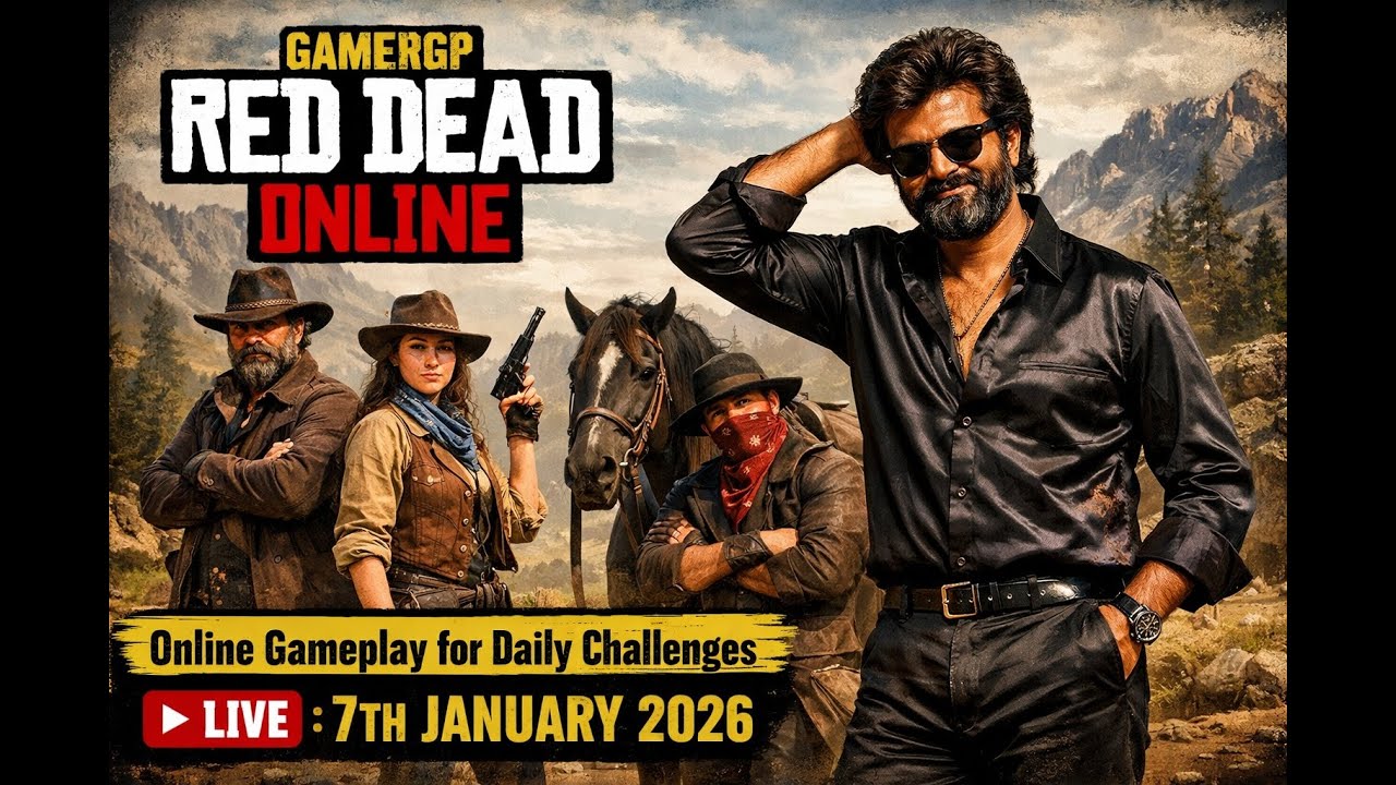 RED DEAD ONLINE - Online Gameplay for Daily Challenges : Live : 7th January 2026
