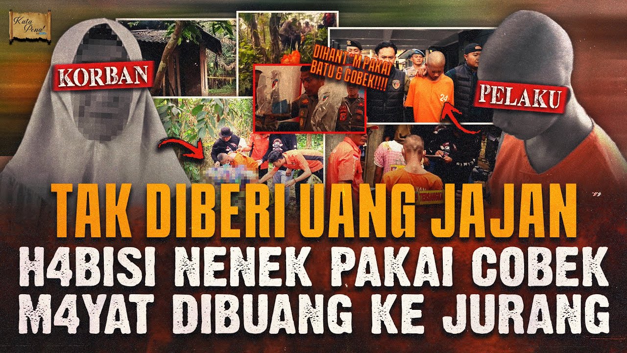 CUCU DURHAKA ! H4BISI NENEK CUMA GEGARA TAK DIBERI UANG JAJAN !