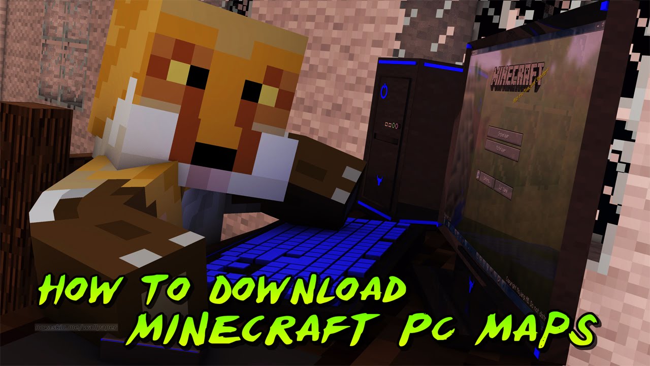 minecraft how to download maps pc