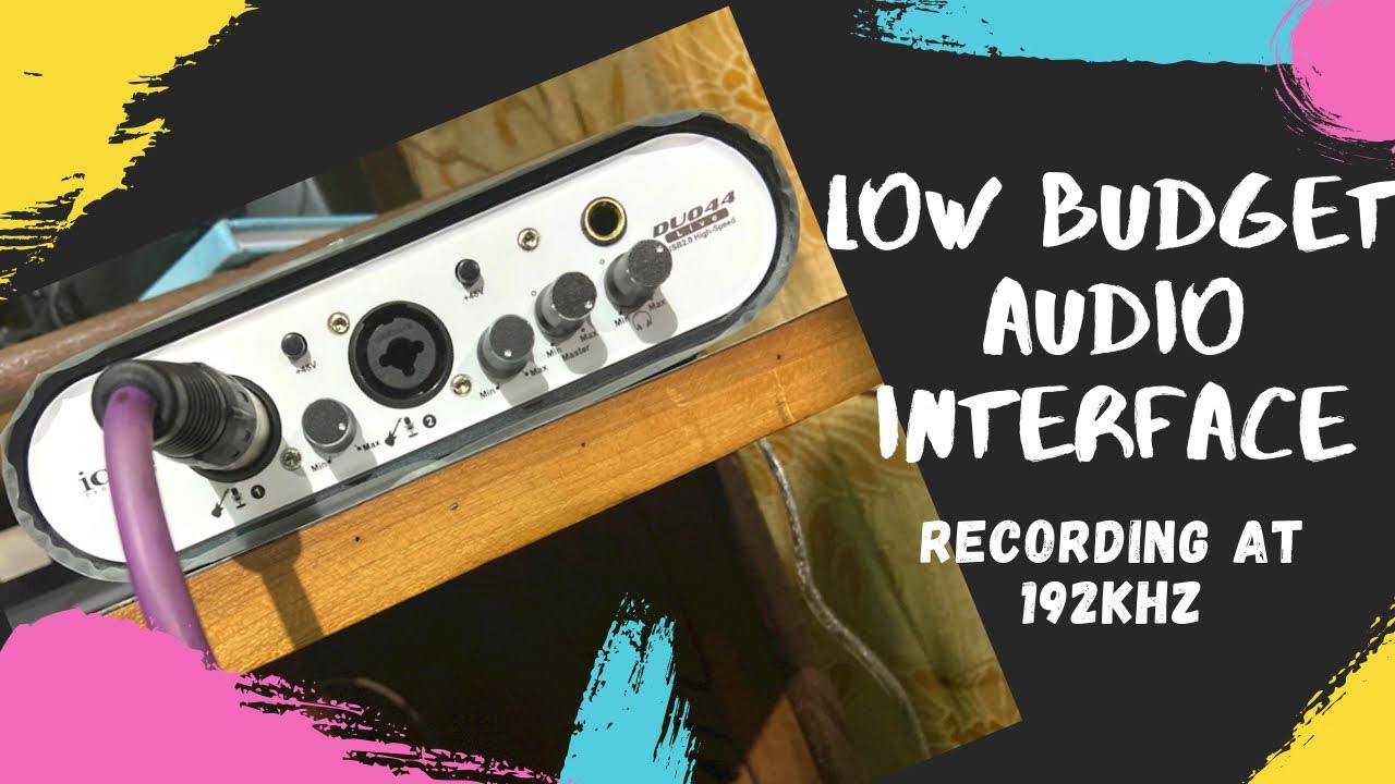 New Low Budget 192khz Audio Interface 2021 Icon Duo44 Live Hindi