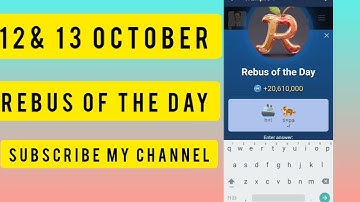 Rebus of the day Musk Empire 12-13 october | X Empire rebus of the day today 13 october| Rebus Today