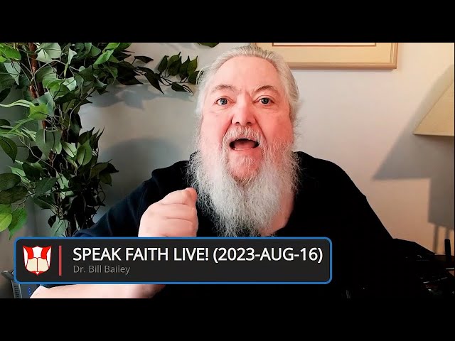 Speak Faith LIVE! (2023-Aug-16) "Ministry Opportunities!"