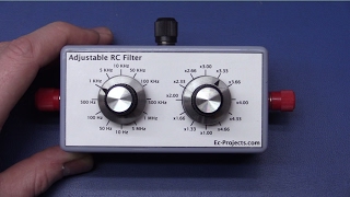 RC Low Pass Filter Box (Adjustable) - Ec-Projects