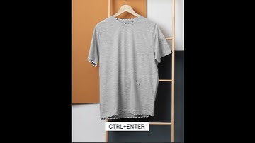 Thumbnail of How to Create Realistic T-Shirt Mockup in Photoshop - Tutorial !  #shorts #photoshop