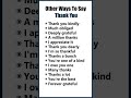 Unique Ways to Say Thank you Learn English Easily | Daily Spoken English