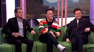 Ant & Dec (AKA Ant McPartlin, Declan Donnelly PJ & Duncan), Ian McShane On The One Show [22.02.2024]