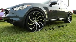 Infiniti FX on Venice Wheels Battle Of The Whipz