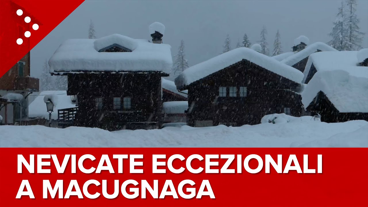 LIVE Nevicate eccezionali sulle Alpi Occidentali, accumuli importanti a Macugnaga: diretta video