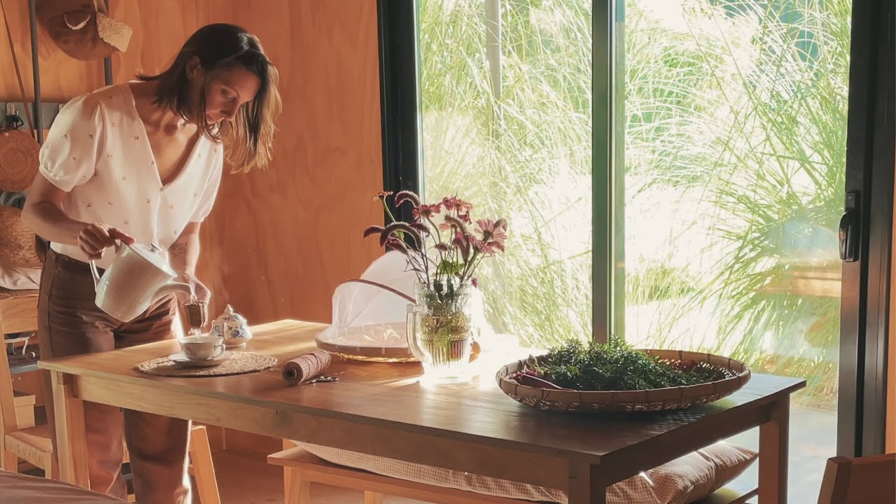 VIDA COTIDIANA EN EL CAMPO | pastelitos caseros de durazno de nuestra huerta y sahumos de hierbas