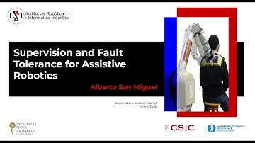 Supervision and Fault Tolerance for Assistive Robotics.