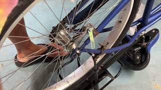 How to attach Rear Wheel to Beach Cruiser