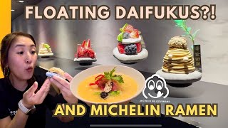 Ginza Food Tour: Trying Michelin Guide Ramen and VIRAL Floating Daifuku (Mochi)!