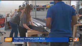 VIDEO: ASU students working on a 'hyperloop pod' Net Worth