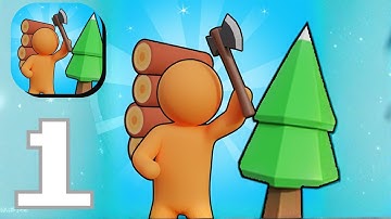 Build Island 3D - Gameplay Walkthrough Part 1 - Crafting , cut trees in the island (iOS, Android)