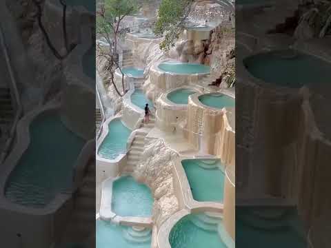 La Grutas Tolantongo, or the Tolantongo caves, are a collection of hot spring pools built.