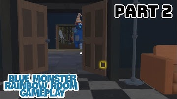 Blue monsters rainbow room gameplay part 2 walkthrough game review
