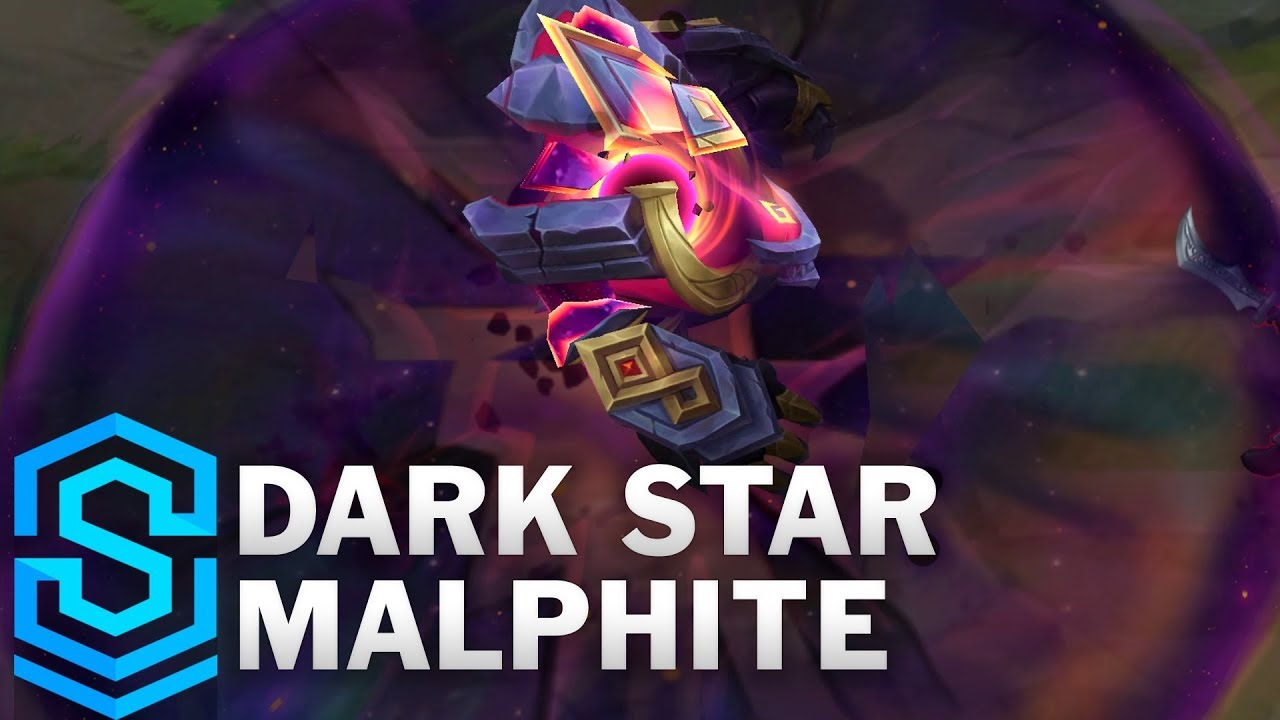lol dark star 2022 Dark Star Malphite Skin Spotlight - League of Legends