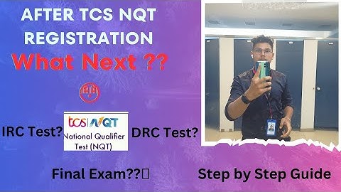 TCS IRC DRC FINAL NQT TEST |Step By Step Guide#tcsnqt2023