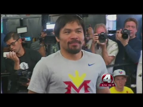 Video: Pieci klases darbības tiesvedības iesniegts pret Manny Pacquiao pār nepieejami plecu traumām