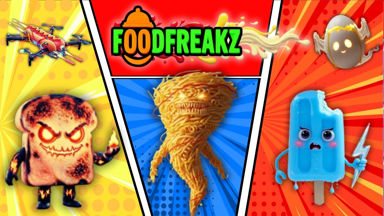 FoodFreakz | Meet the Crazy, Wild, Funny Food Characters