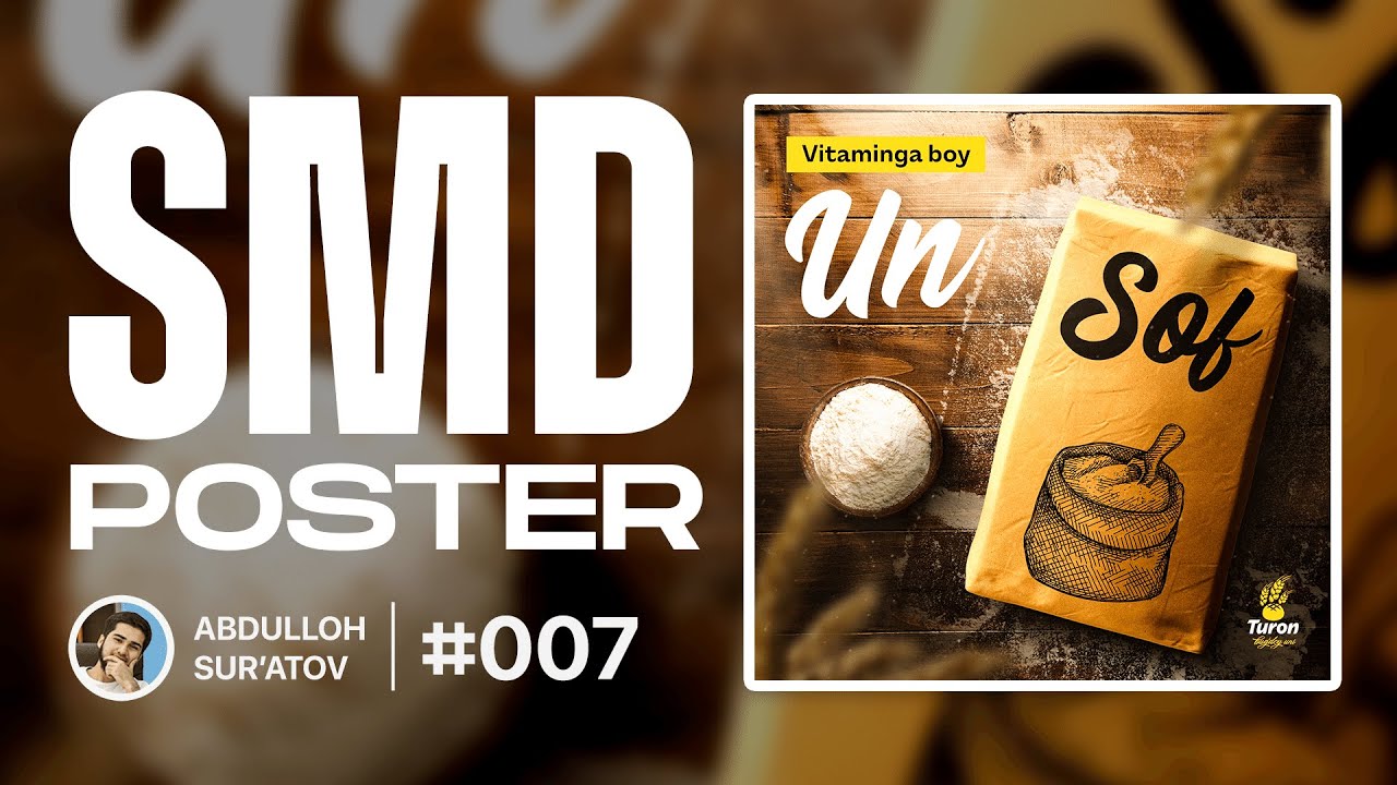 Murakkab SMD poster / SMM dizayn