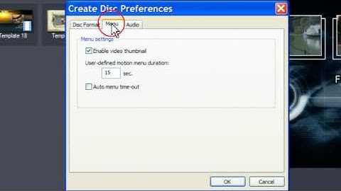 CyberLink PowerDirector 7 - Create a DVD Folder