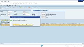 Tutorial SAP PTPN - ZESTHLE017 APPROVE BKM screenshot 2