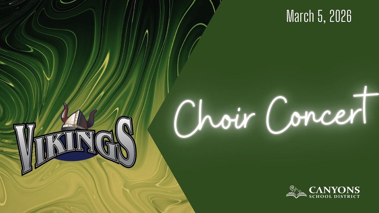🎵 Draper Park Middle Choir Concert | Livestream | March 5, 2026
