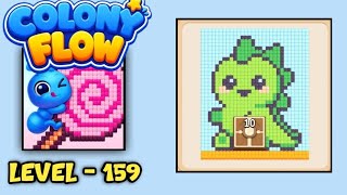 Colony Flow Level 159 Walkthrough Solution 