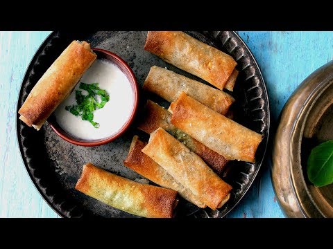 recette-rapide-:-rouleaux-d'Épinards-₪-pankaj-sharma