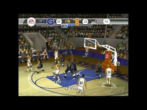 NCAA March Madness 07 PlayStation 2 Gameplay -