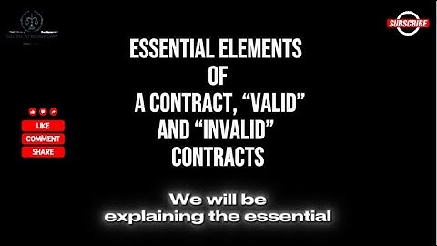 Essential Elements of a Valid Contract | South African Law Explained | Part 2