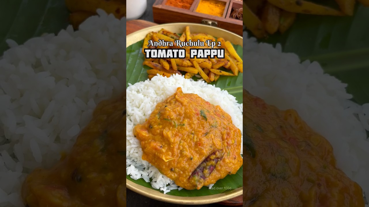 Andhra Style Tomato Pappu ❤️❤️ #ytshortsindia #shorts
