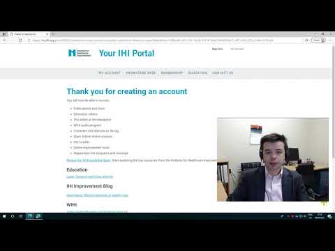 Creating or Checking your IHI Account